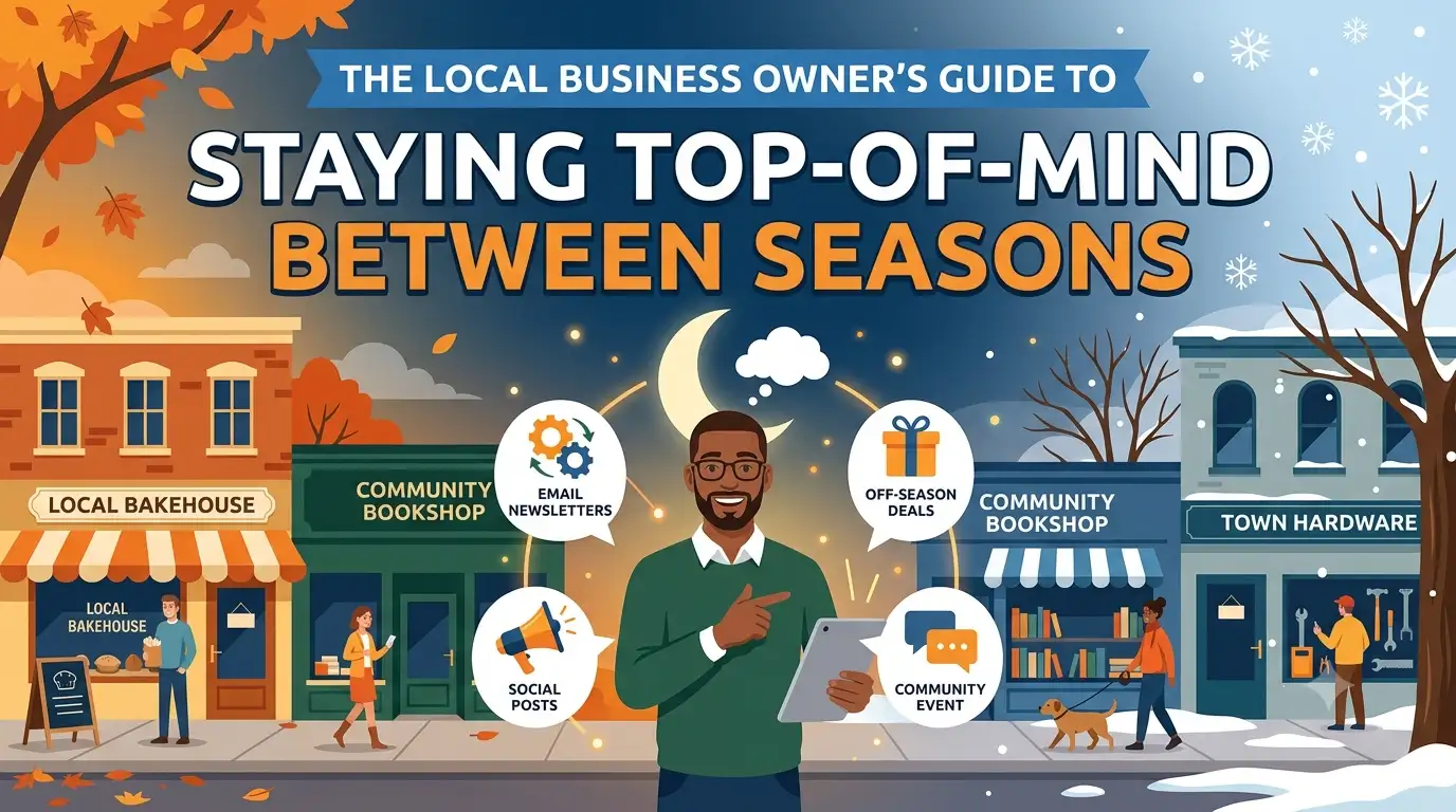 The Local Business Owner’s Guide to Staying Top-of-Mind Between Seasons