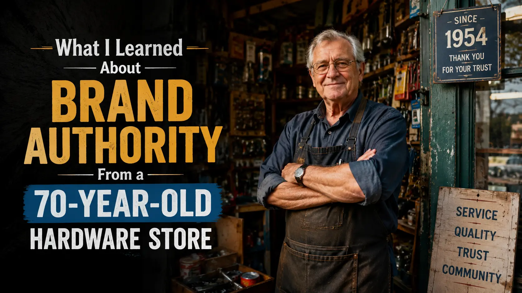 What I Learned About Brand Authority From a 70-Year-Old Hardware Store