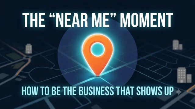 The “Near Me” Moment: How to Be the Business That Shows Up
